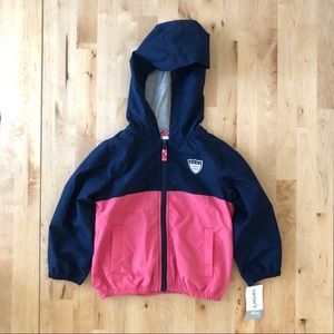 Carter’s NWT hoodie jacket in navy pink